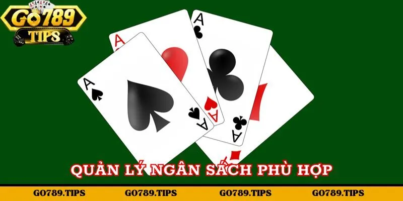 Quản lý ngân sách cho phù hợp